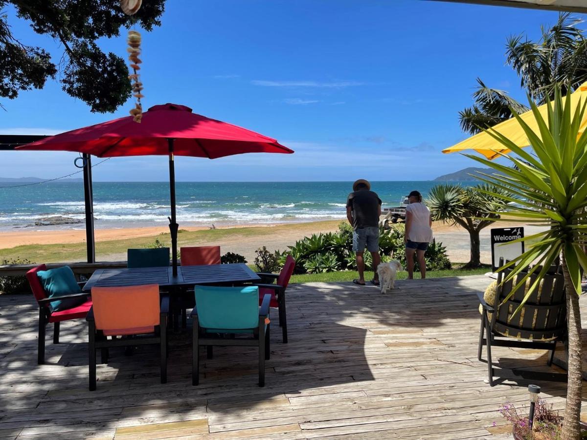 Driftwood Lodge Beachfront, Cable Bay, Northland 库珀海滩 外观 照片